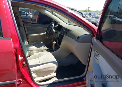 2003 Toyota Corolla Ce из США, поврежденный, VIN 2T1BR32E13C148516